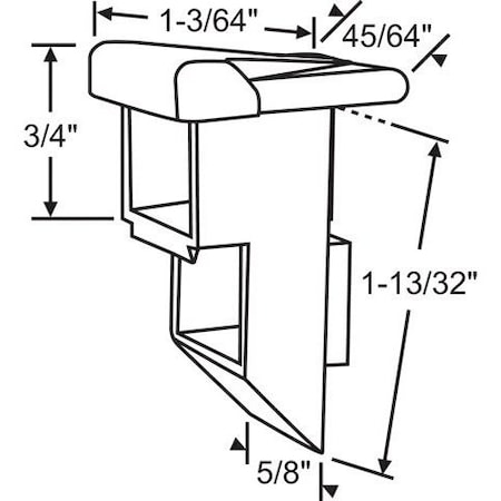Strybuc Balance Top Sash Guide 60-624